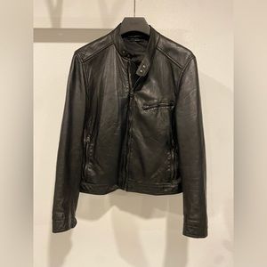 Tom Ford Men’s Leather Jacket Size 52